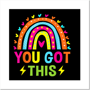 Test Day Teacher You Got This Motivational Testing Day Posters and Art